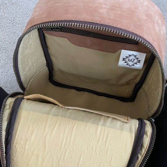 MZ Fair Trade Suede Mini Backpack - Picture 5 of 7